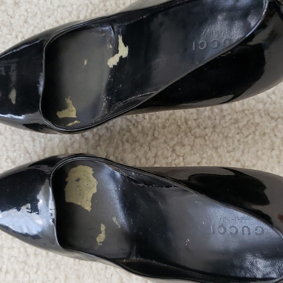 Authentic Gucci black patent heels - 38.5 - Picture 7 of 7